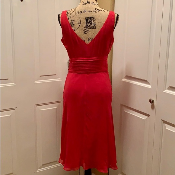 Ann Taylor Silk Fuchsia Dress - Picture 5 of 6